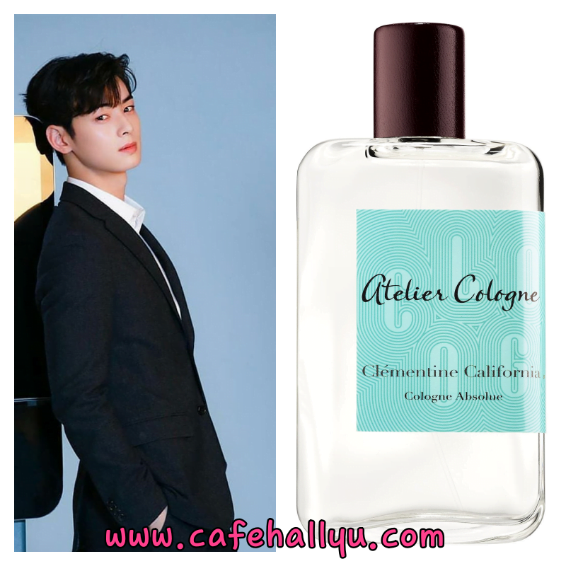 cha eun woo favorite perfume